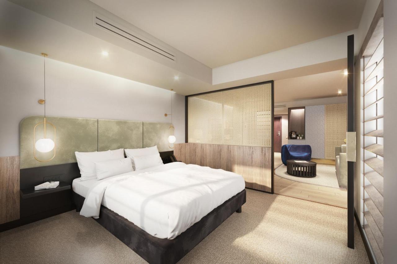 Apartament typu Junior Suite z 1 sypialnią, łóżkiem typu queen-size i rozkładaną sofą