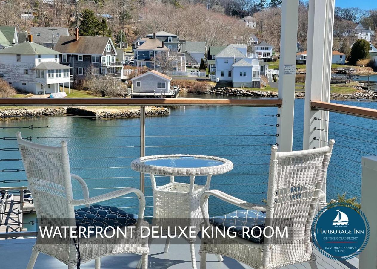 Waterfront Deluxe King Room Balcony