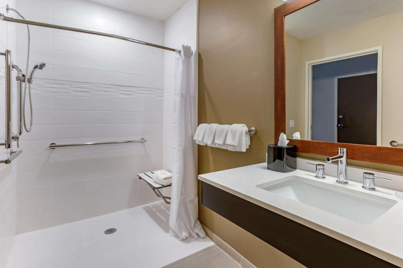 King Suite Walk Shower Accessible or Non-Smoking