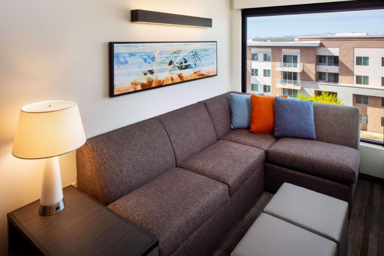 One-Bedroom King Suite Sofa Bed Kitchen