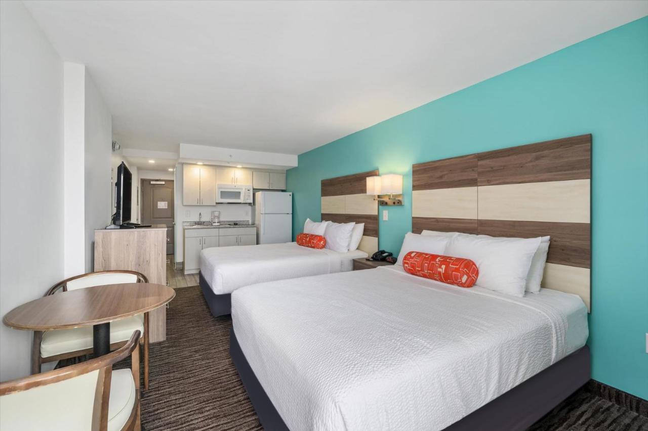 Accessible Ocean View Two Double Beds