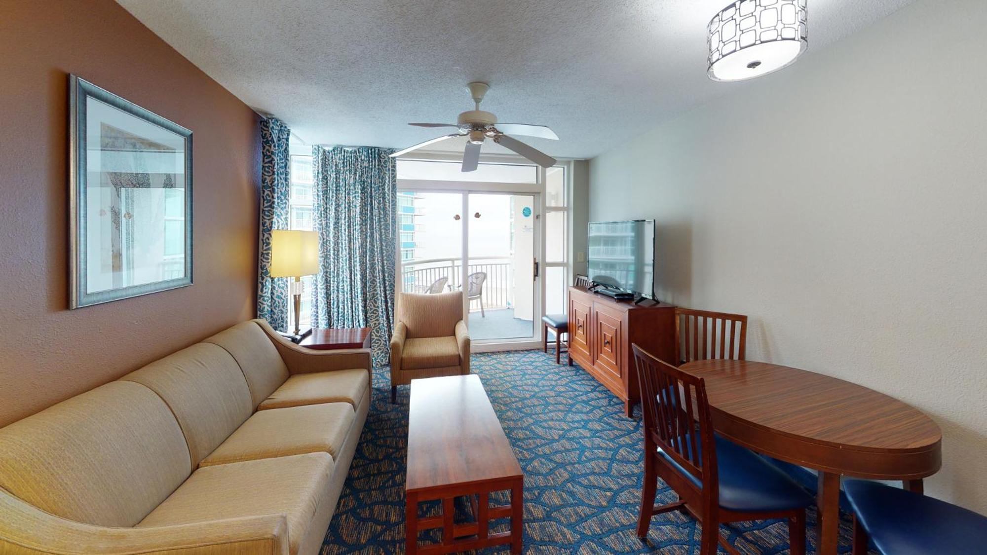 Oceanfront Queen Suite Partial View