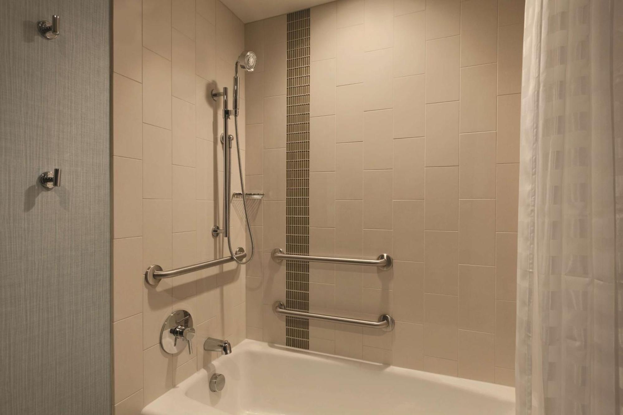 King Room Sofa Bed Accessible Tub Disability Access