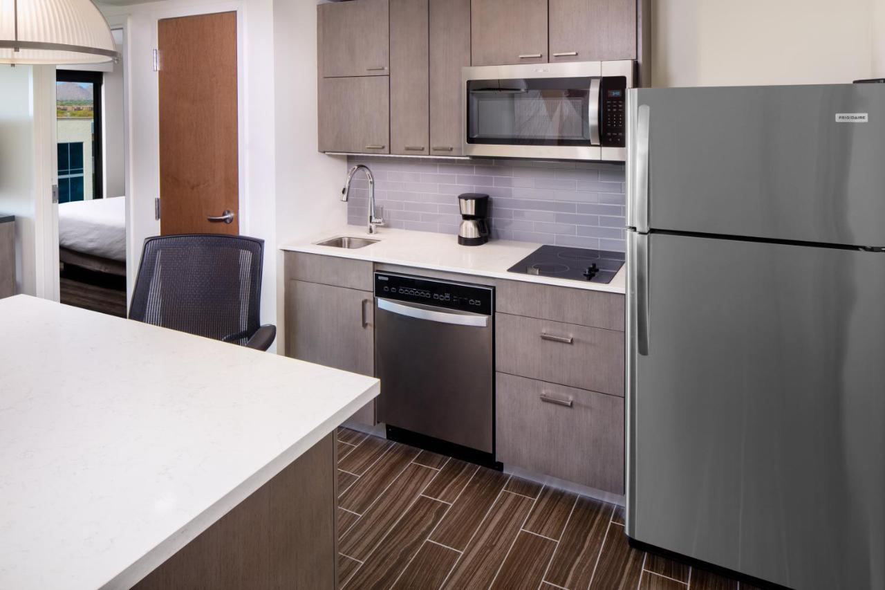 One-Bedroom King Suite Sofa Bed Kitchen