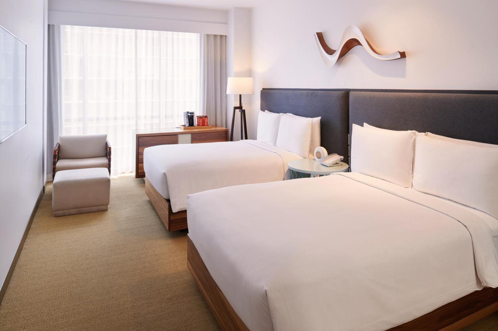 Queen Room Two Queen Beds Accessible Shower Disability Access