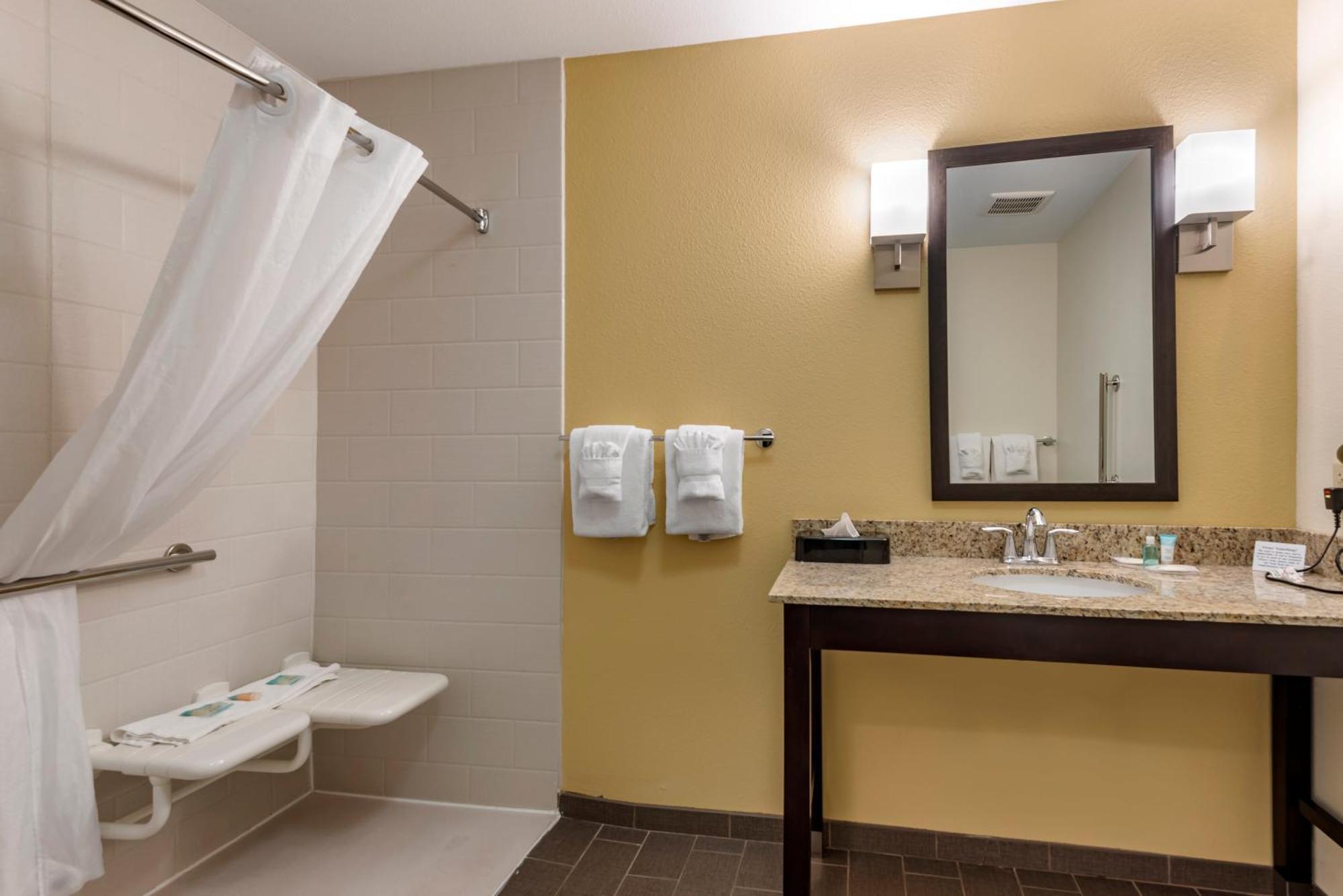 Efficiency King Suite Kitchen Accessible or Non-Smoking