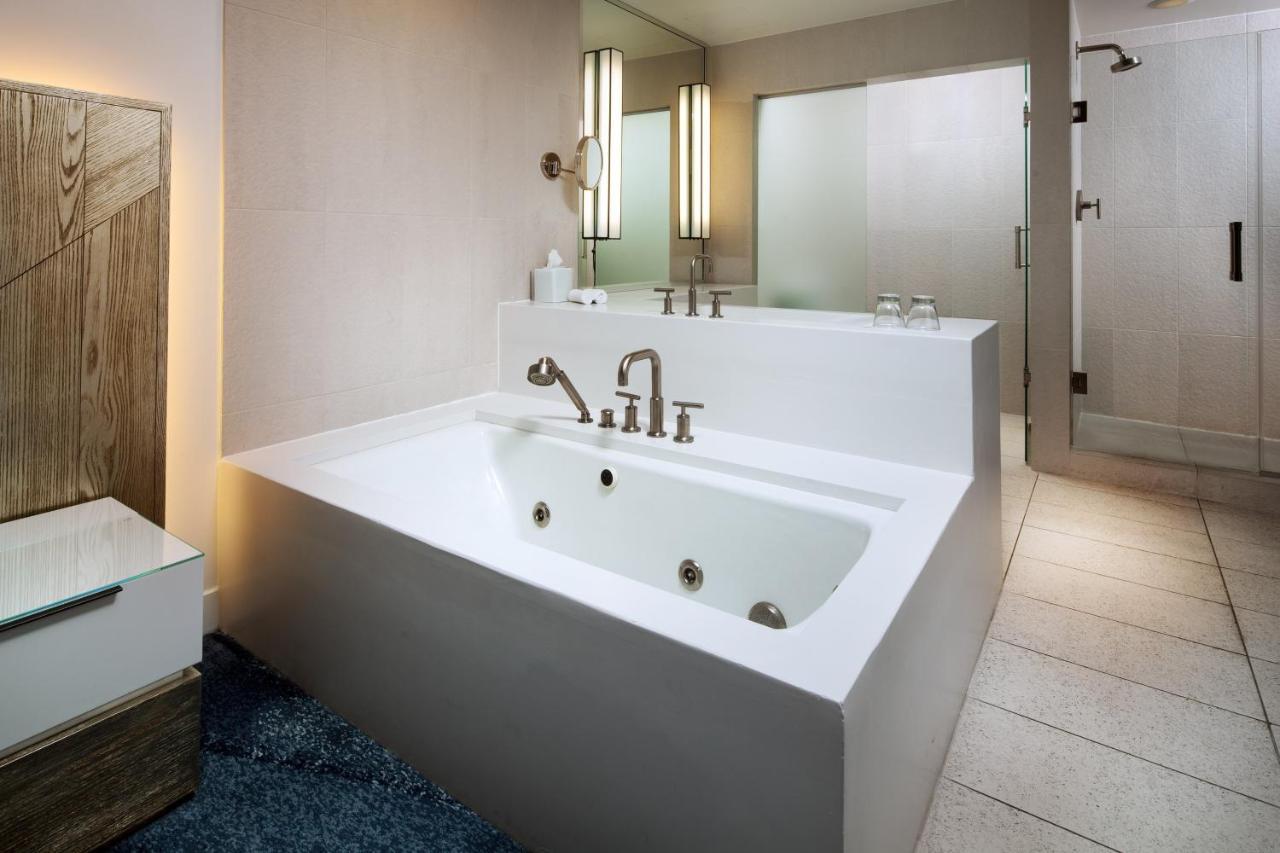 Supreme Two-Bedroom Residential Suite Ocean View Balcony Mobility or Hearing Accessible Roll Shower