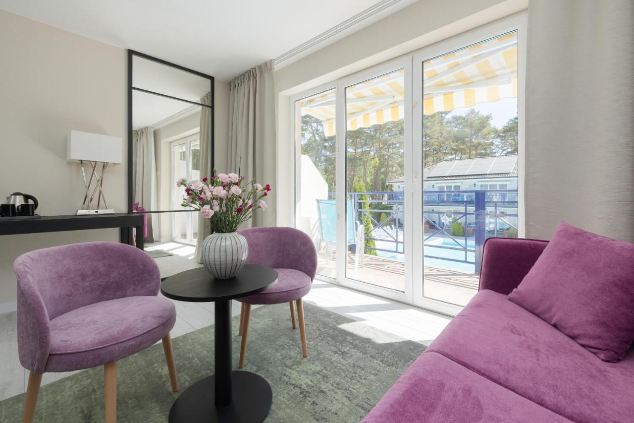 Apartament z widokiem na basen