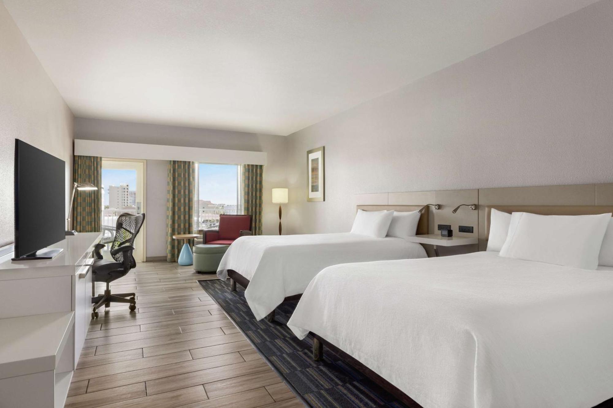 Queen Room Two Queen Beds Partial Ocean View