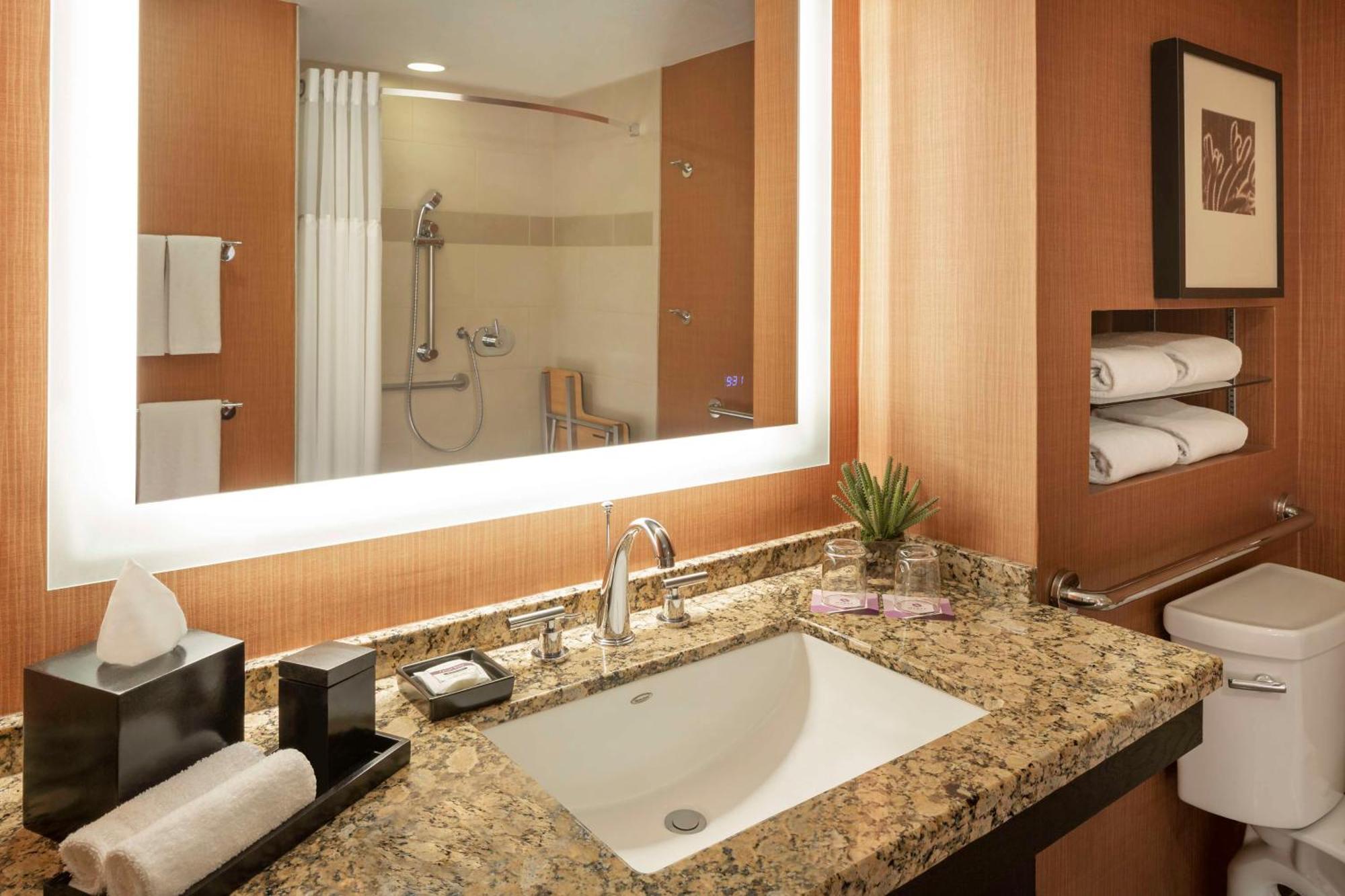 King Room Shower City View