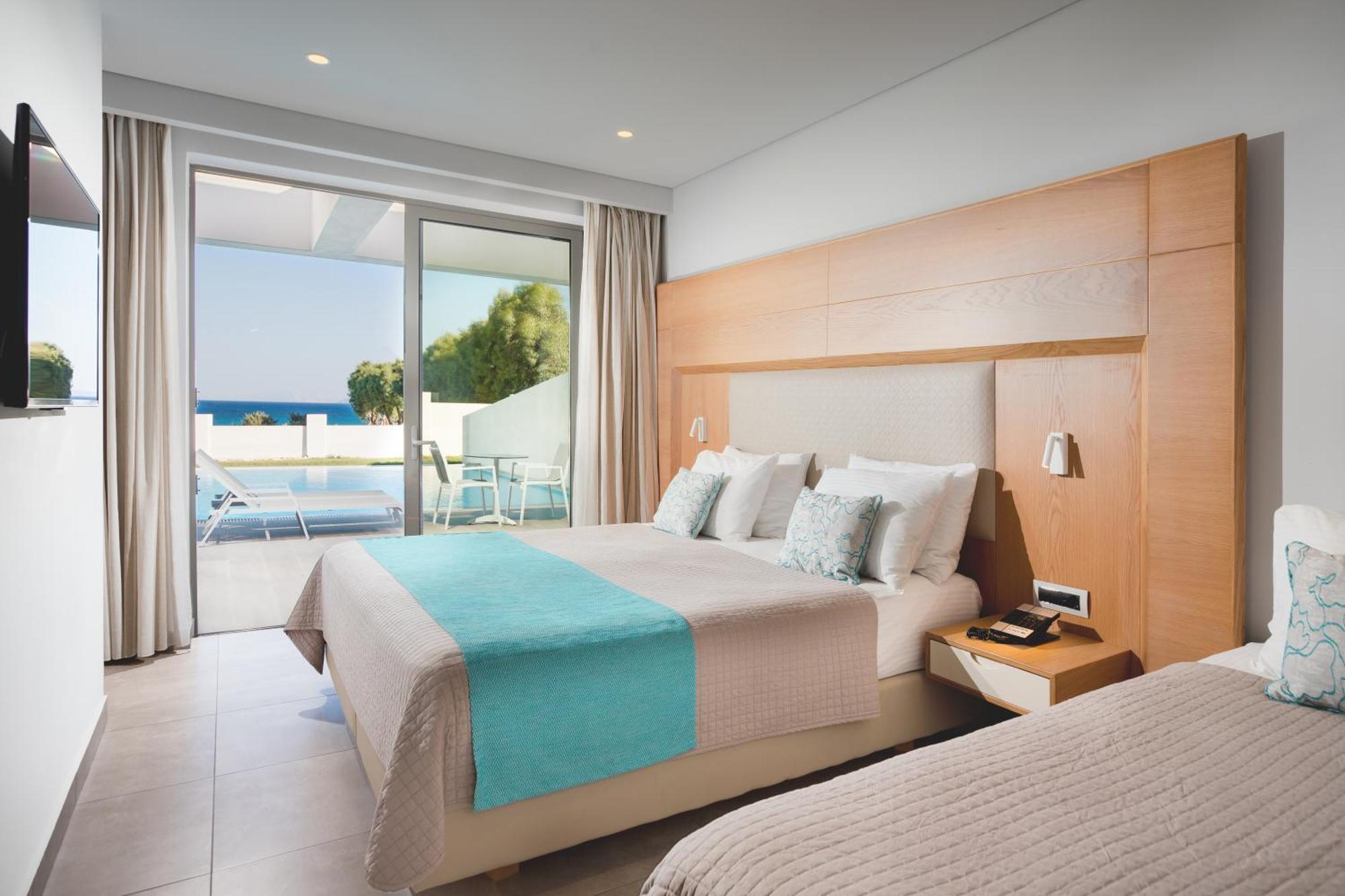 Apartament typu Junior Suite z prywatnym basenem