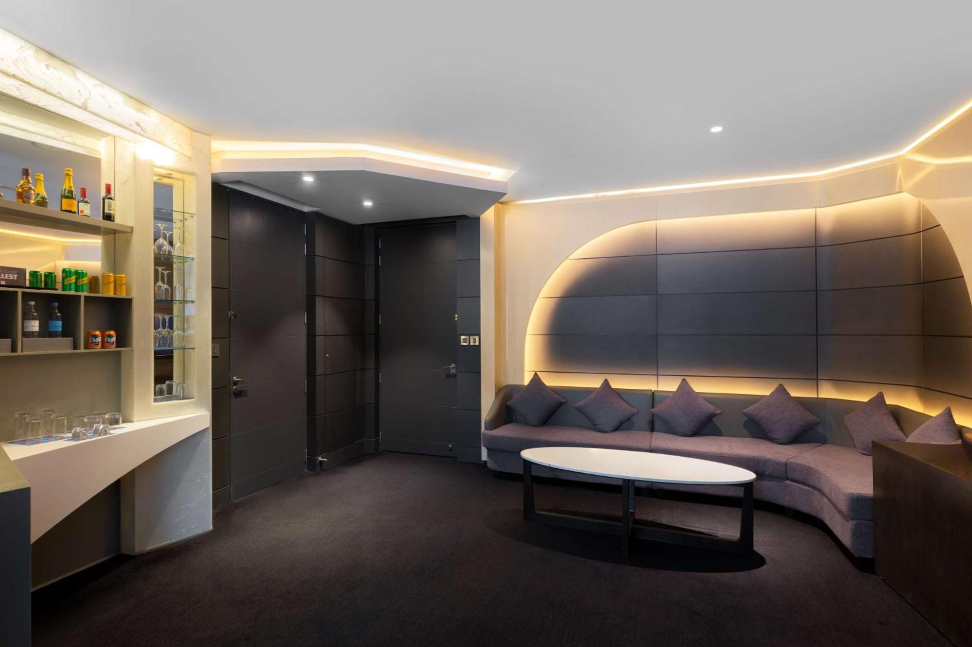 Apartament typu Suite Vantage z okrągłym łóżkiem