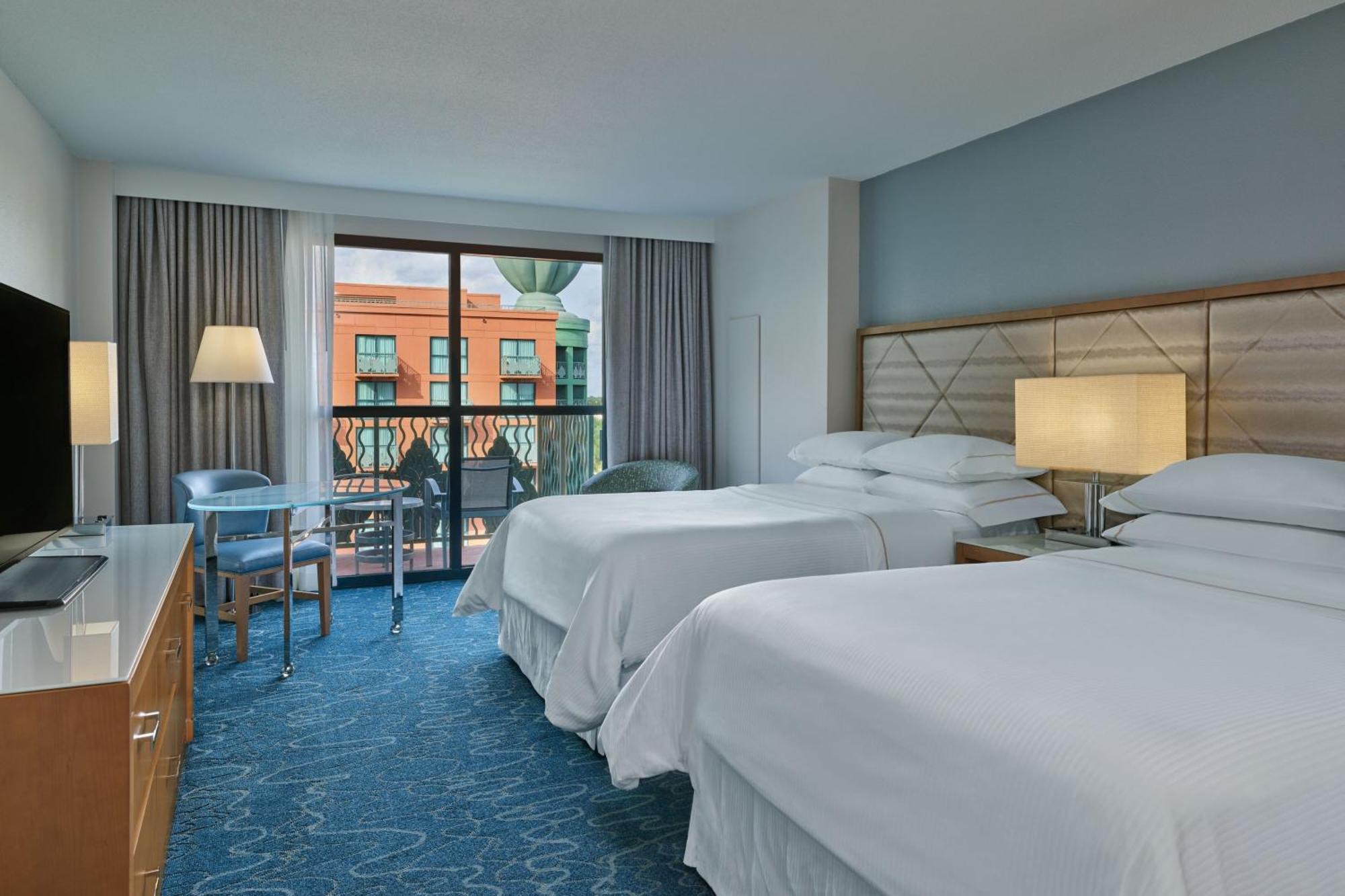 Resort Balcony Guest room 2 Double Resort view Balcony Includes Early Entry To Disney Theme Parks