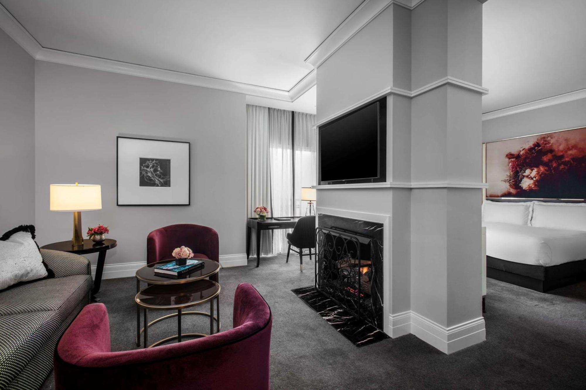 Junior Suite Fireplace