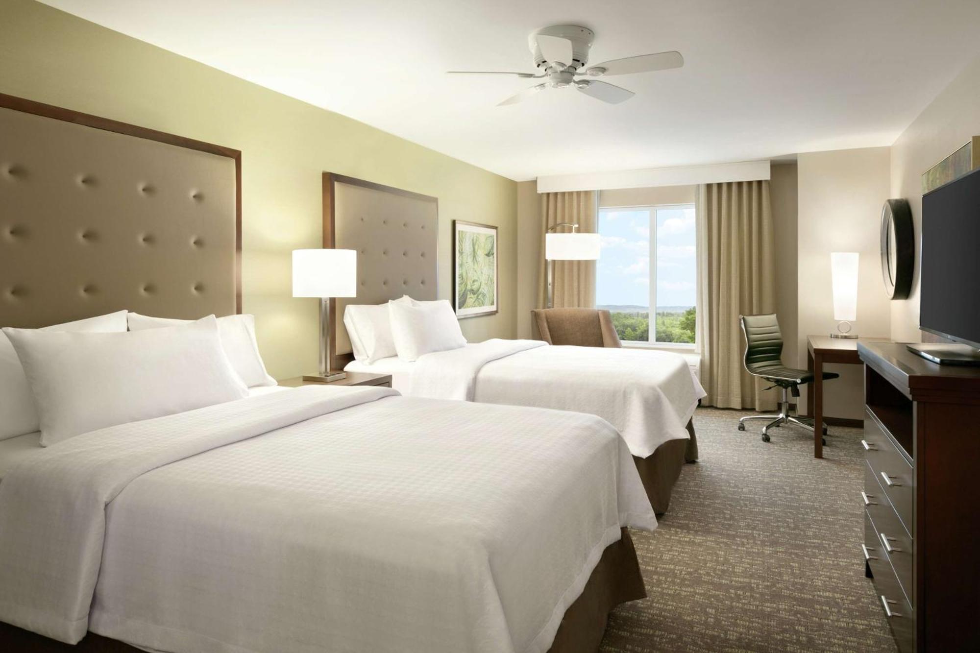 Suite Two Queen Beds Hearing Accessible or Non-Smoking
