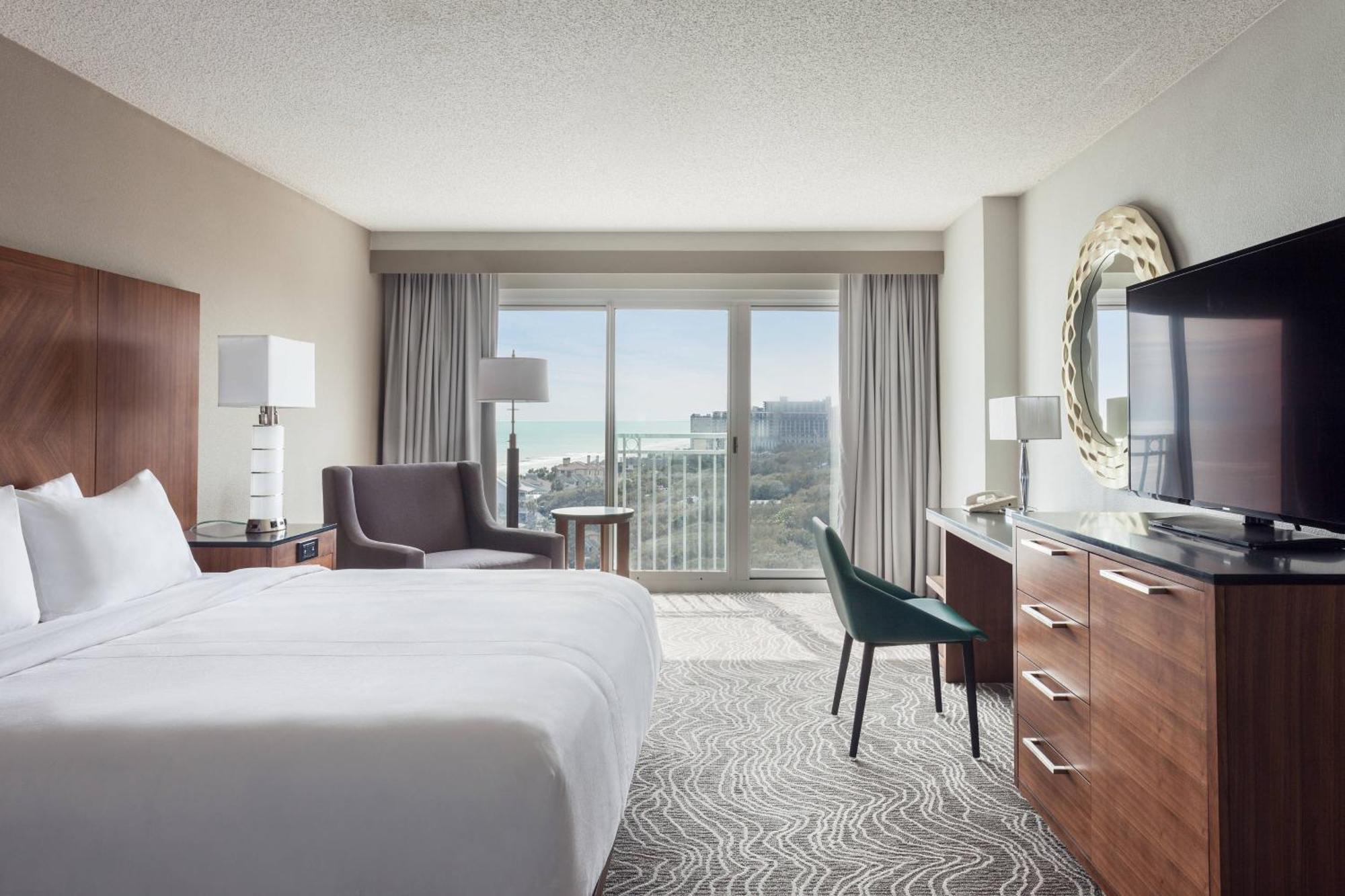 King Room Partial Ocean View Hearing Accessible