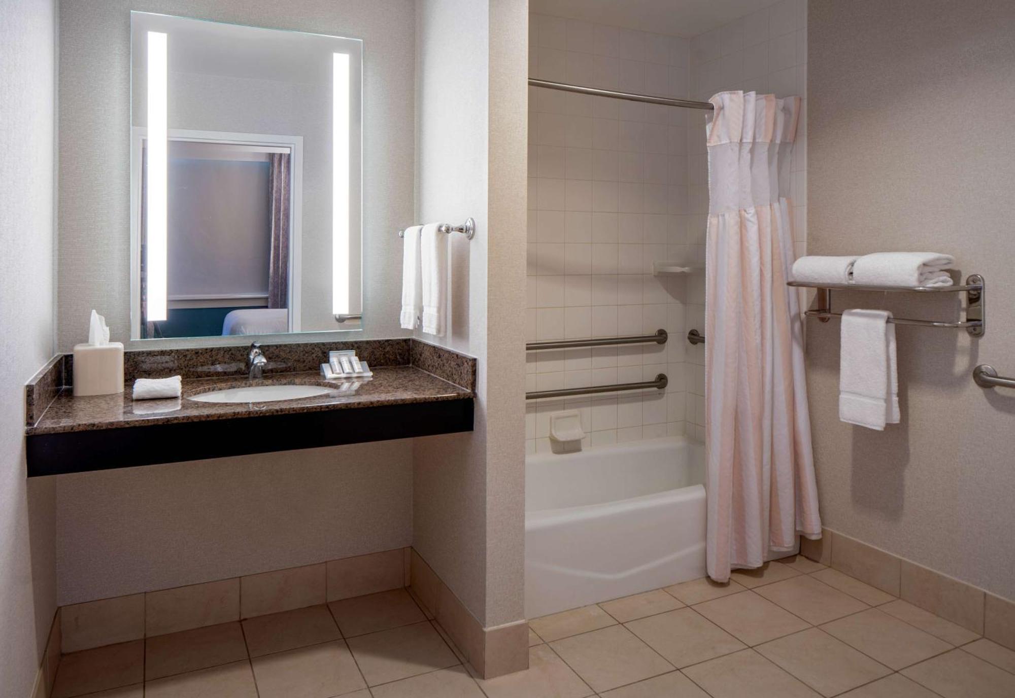 King Room Bath Tub Mobility Access