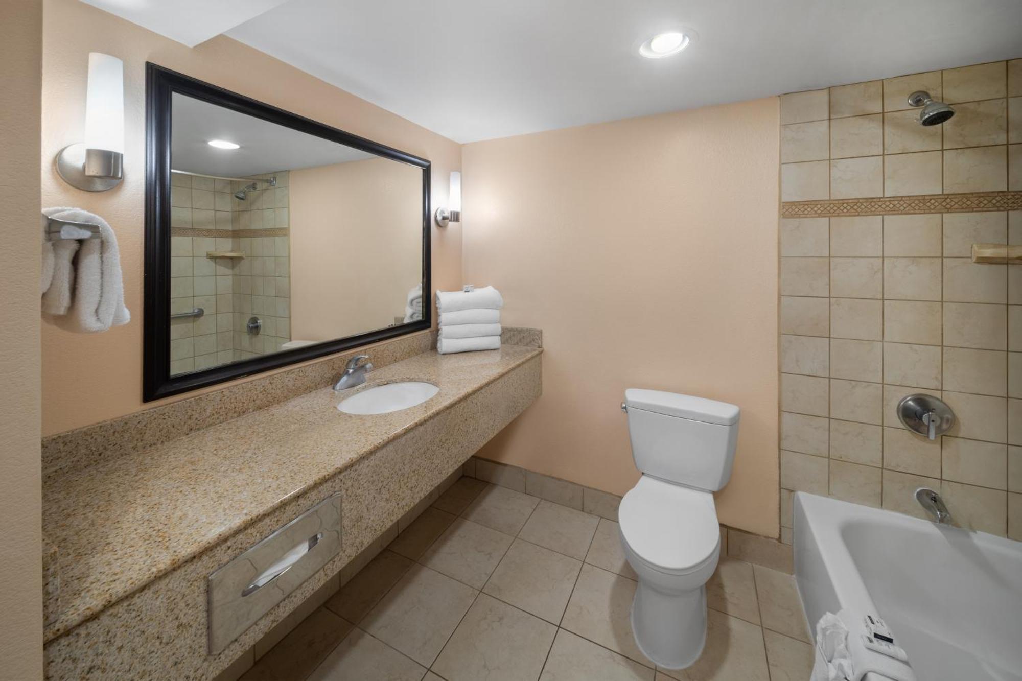 Two-Bedroom Suite One King Bed One Double Bed City View or Mobility Hearing Accessible or Non-Smoking