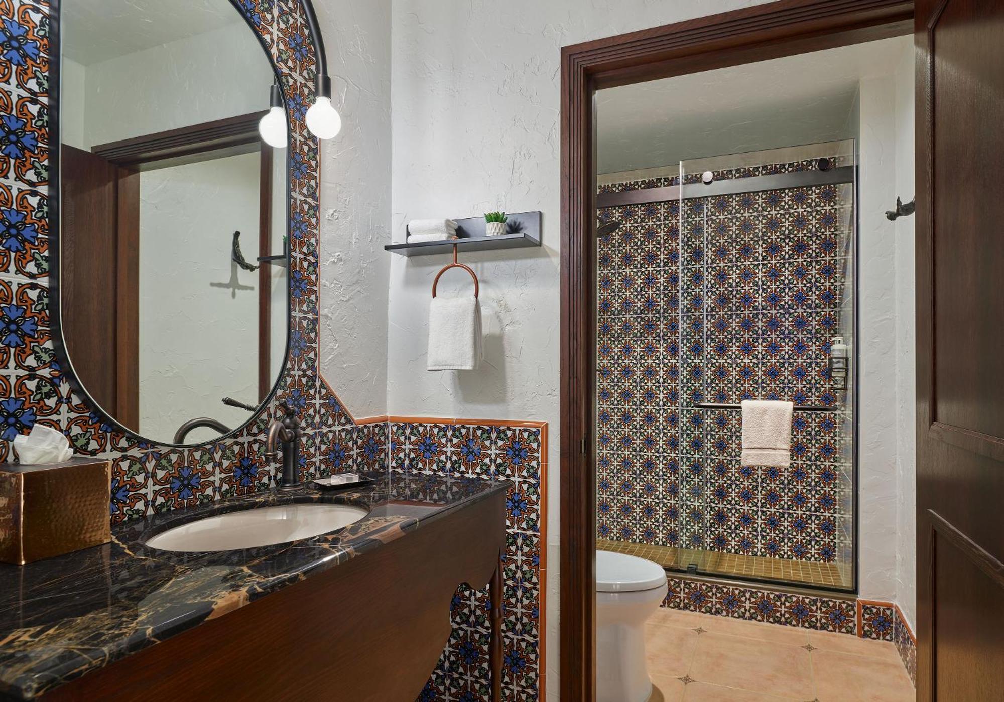 King Room Accessible Shower Disability Access