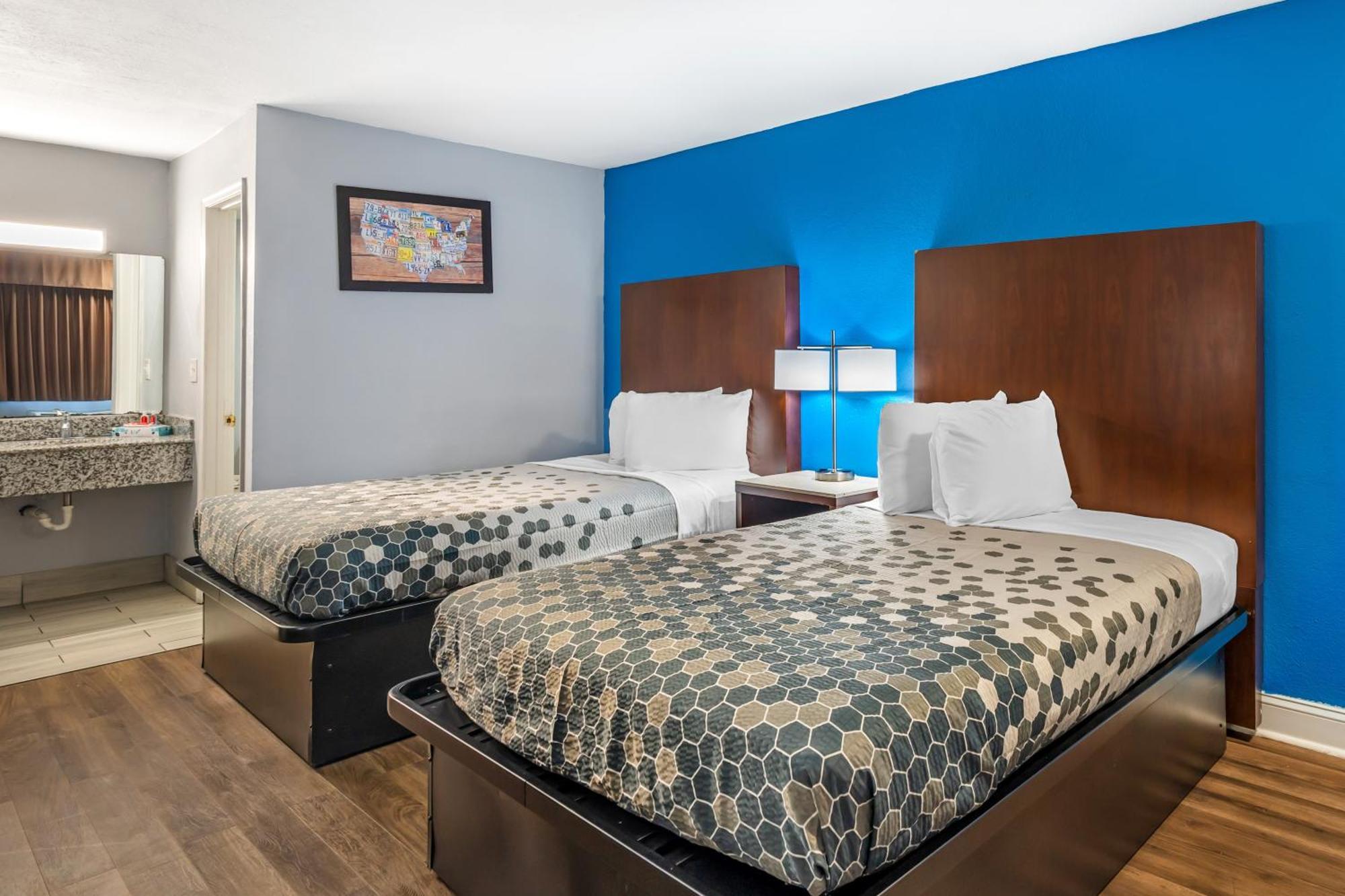 Double Room Two Double Beds Smoking