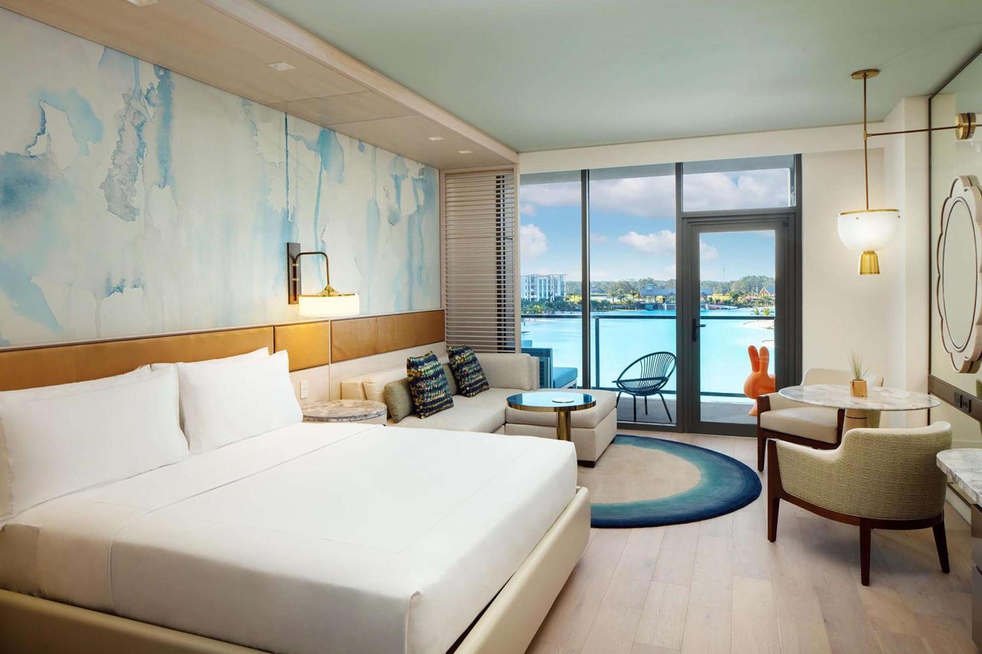King Room Roll Shower Balcony Mobility Accessible