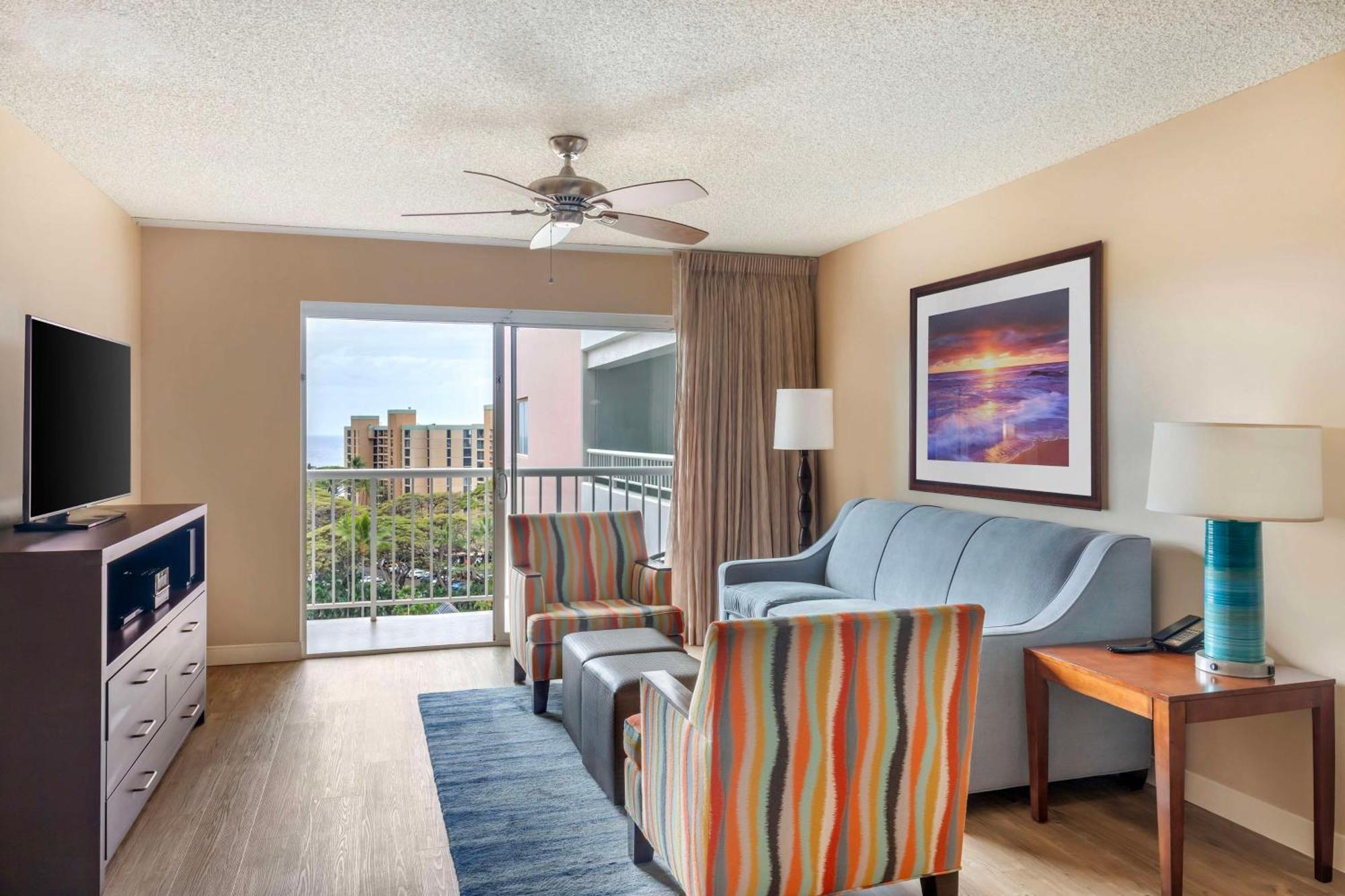 One-Bedroom King Suite Bath Tub Partial Ocean View Mobility Accessible