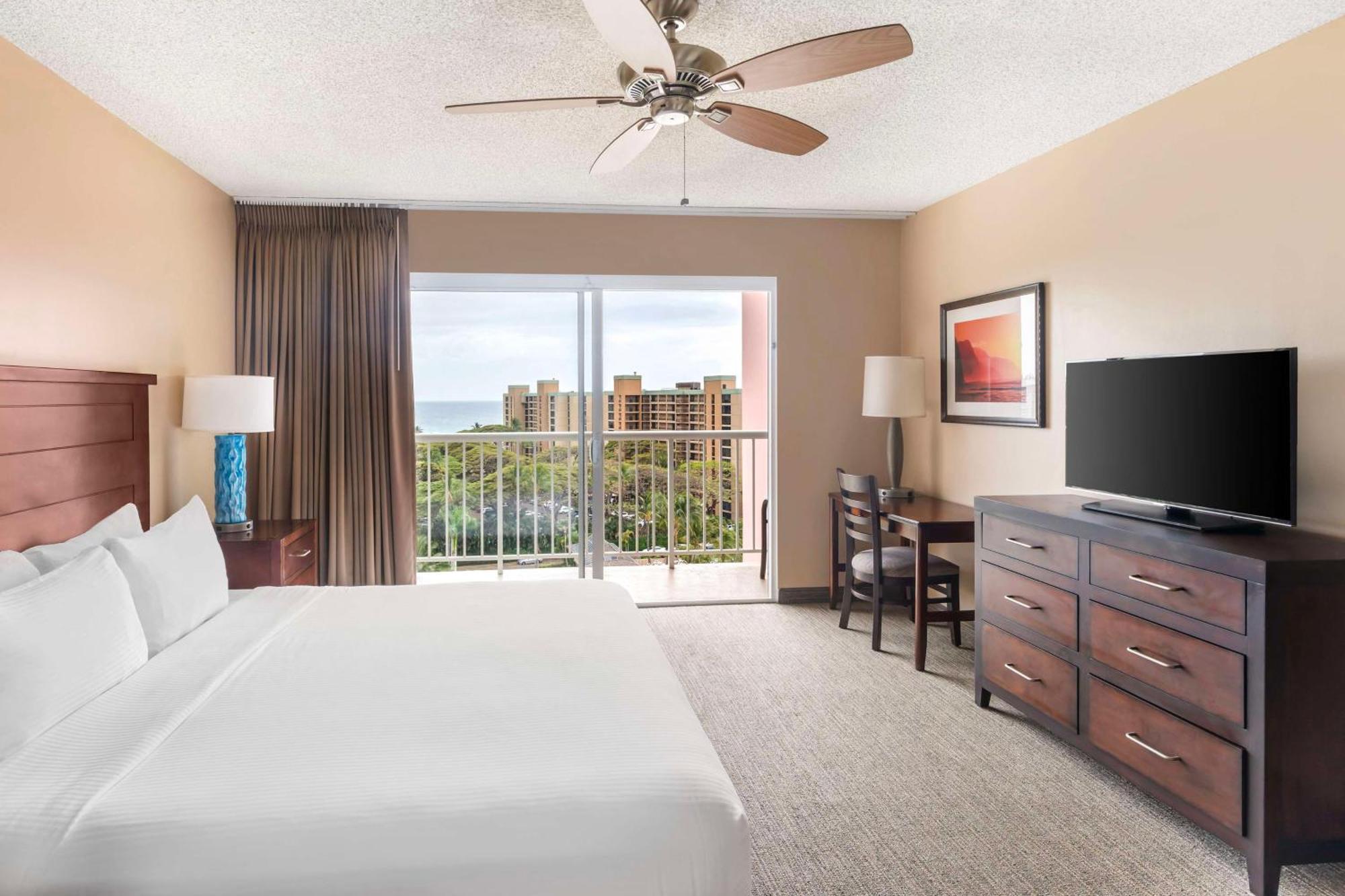 One-Bedroom King Suite Bath Tub Partial Ocean View Mobility Accessible