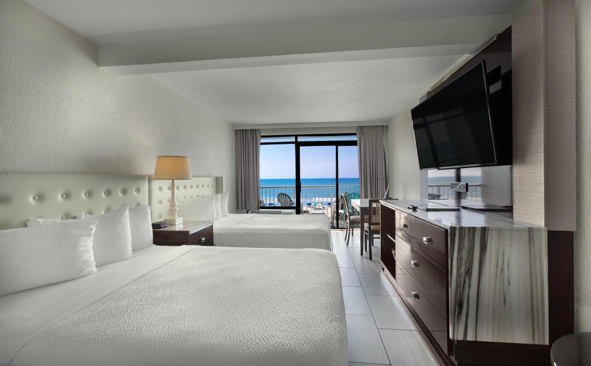 Oceanfront Queen Room Two Queen Beds Kitchenette