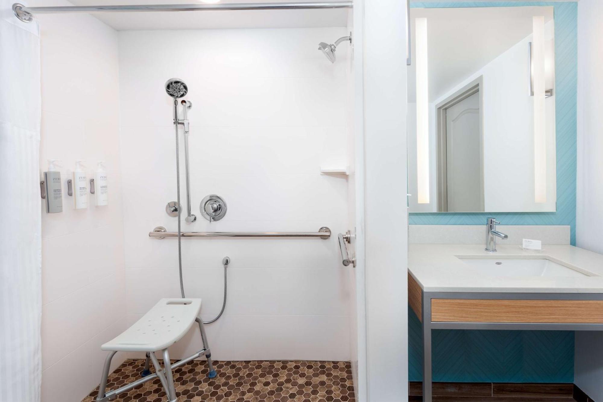 Queen Room Mobility Hearing Access Shower