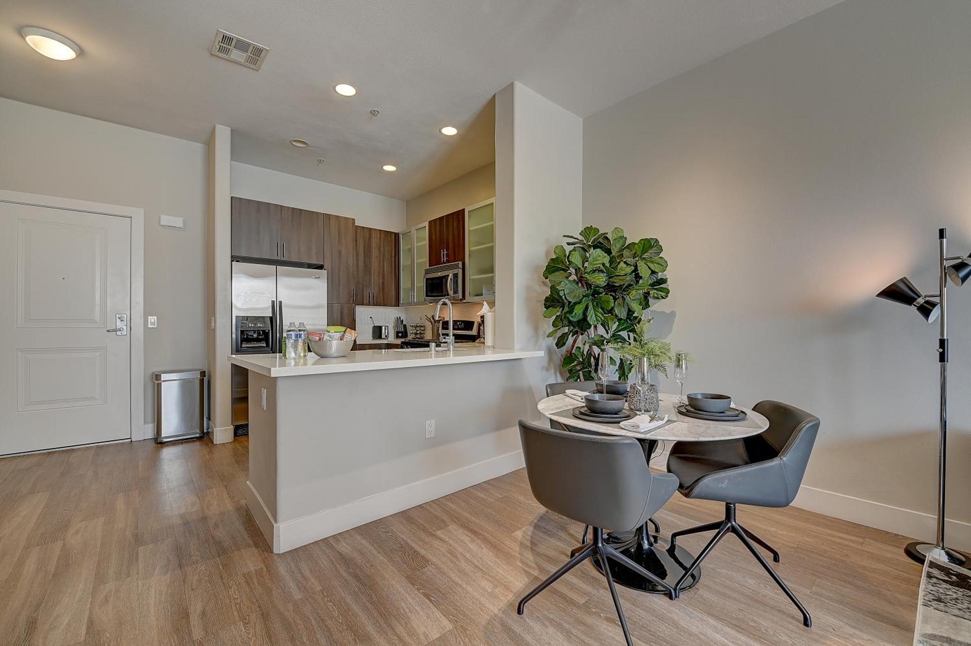 Deluxe One-Bedroom Apartment Garden View