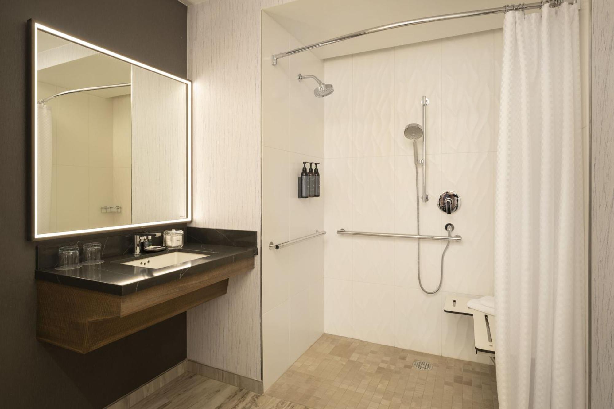 Double Room Two Double Beds Roll-n Shower Mobility Hearing Accessible