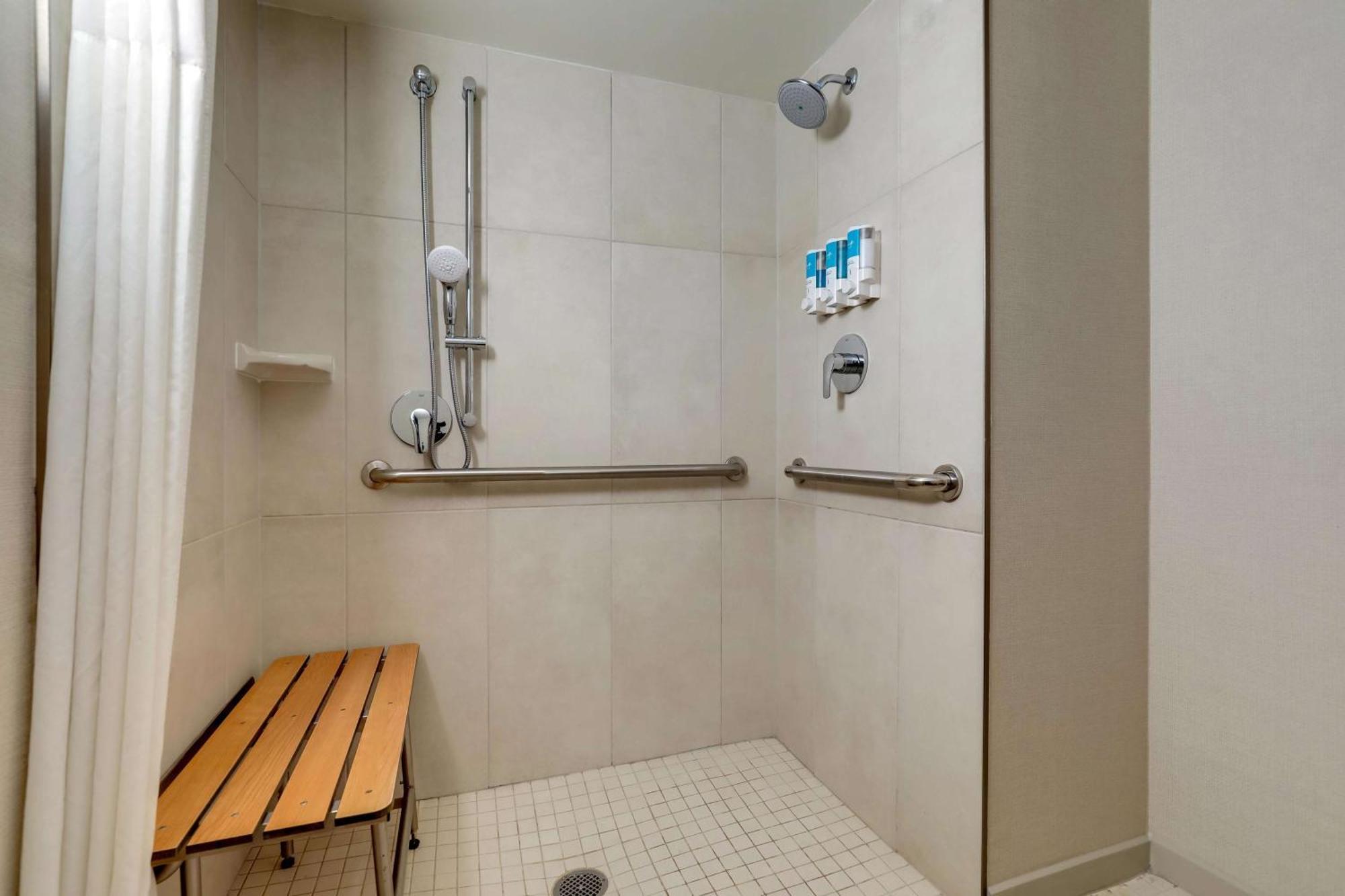 Deluxe King Room Accessible Roll Shower