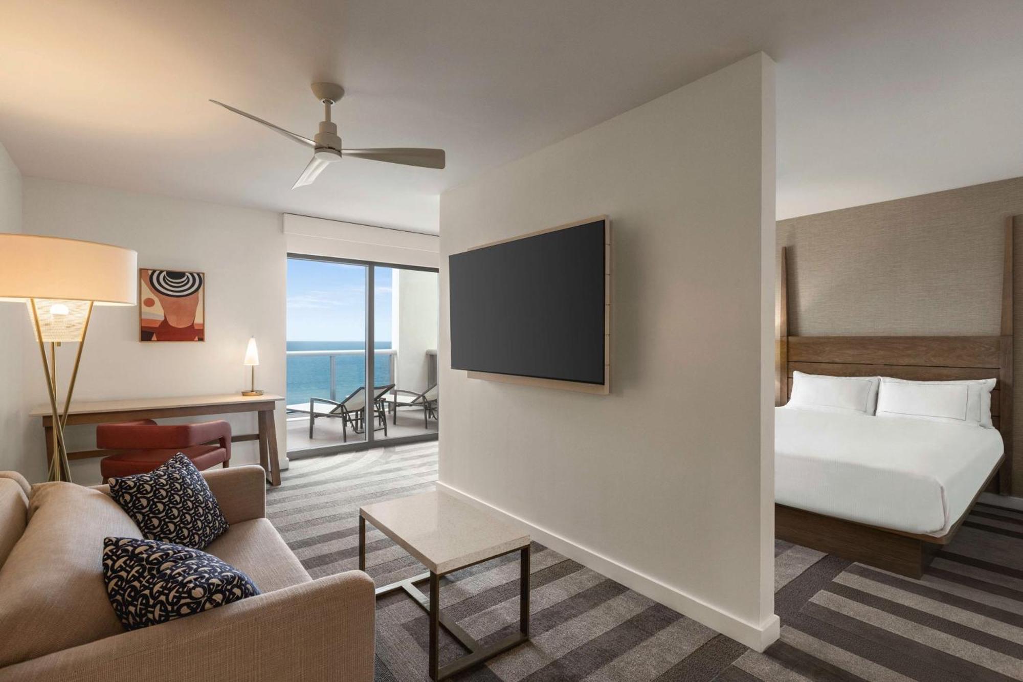1 King Bed Junior Suite Oceanfront Balcony