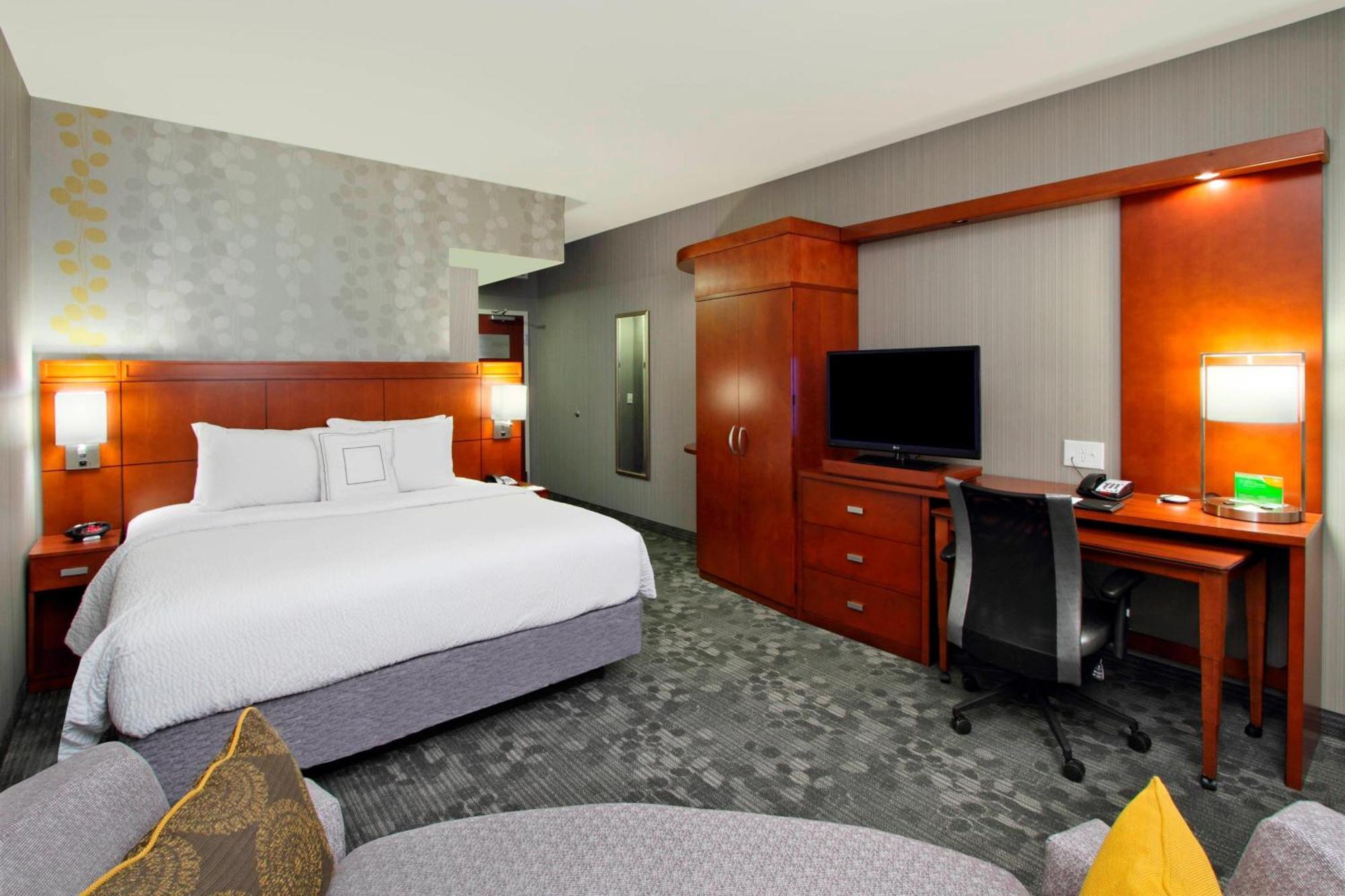 King Room Bathtub Sofa Bed Mobility Access