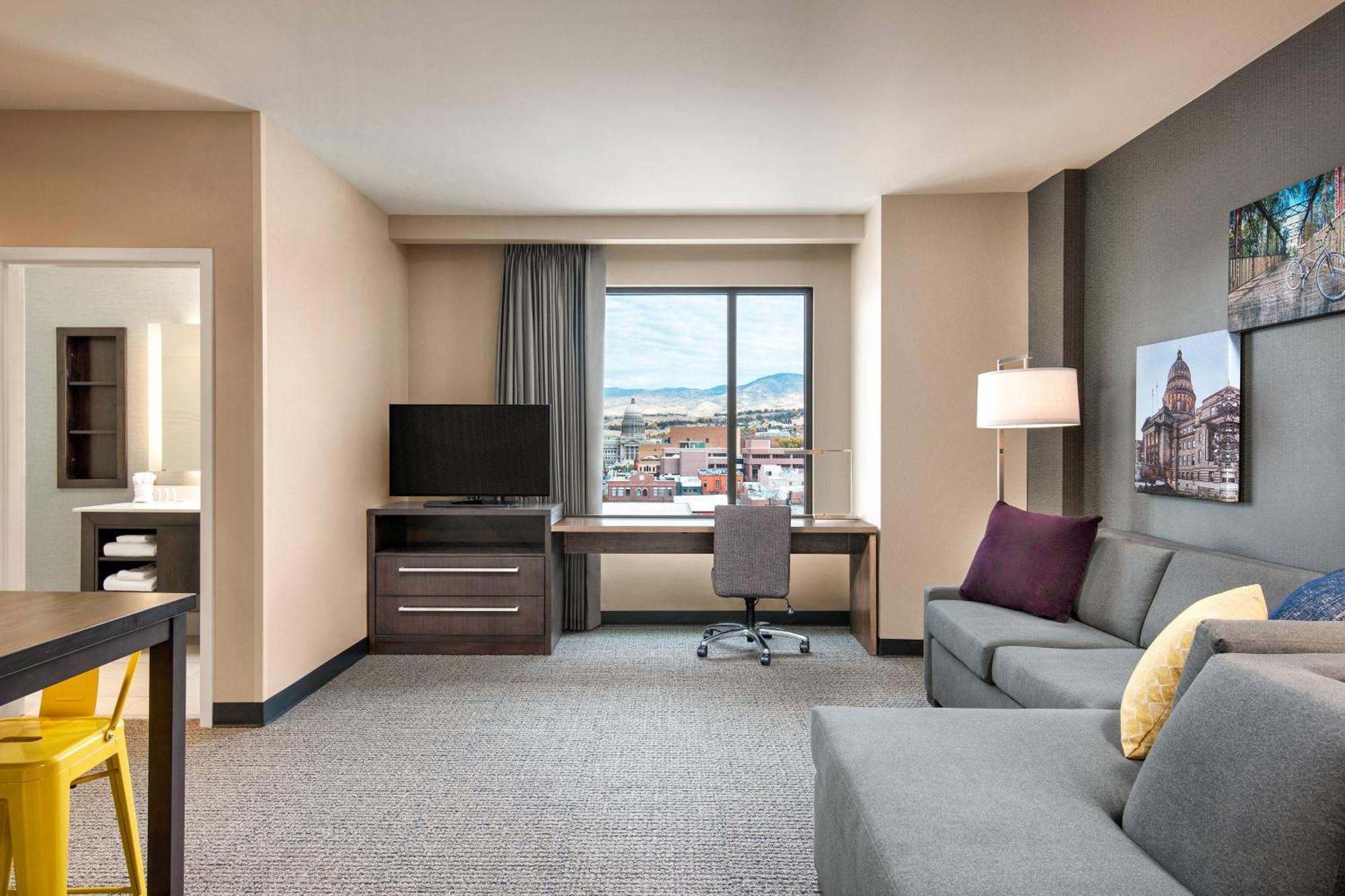 One-Bedroom King Suite Sofa Bed City View