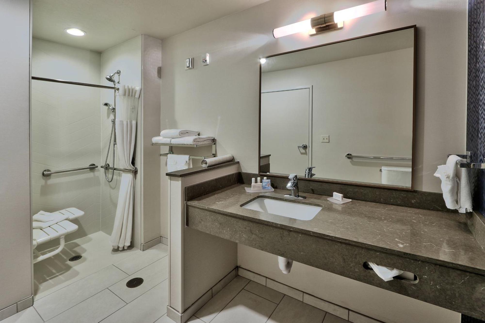 Queen Suite Two Queen Beds Bathtub Sofa Bed Mobility Access or Hearing Accessible