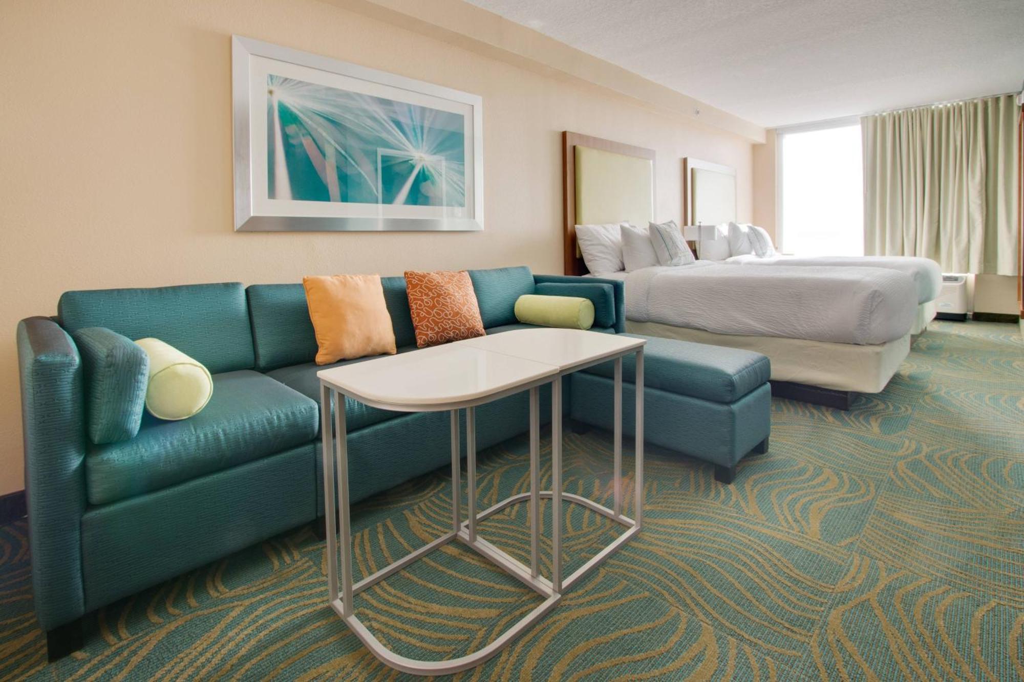 Double Suite Two Double Beds Trundle Sofa Bathtub Mobility Access or Hearing Accessible