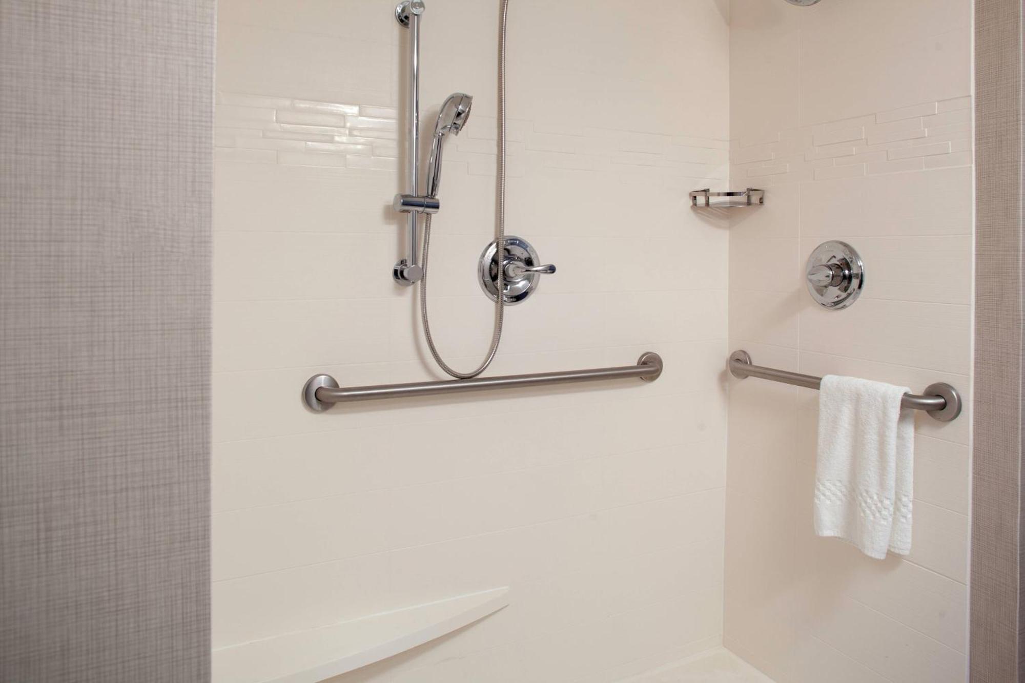 One-Bedroom Oceanfront Residential King Suite Sofa Bed Mobility Hearing Accessible Tub
