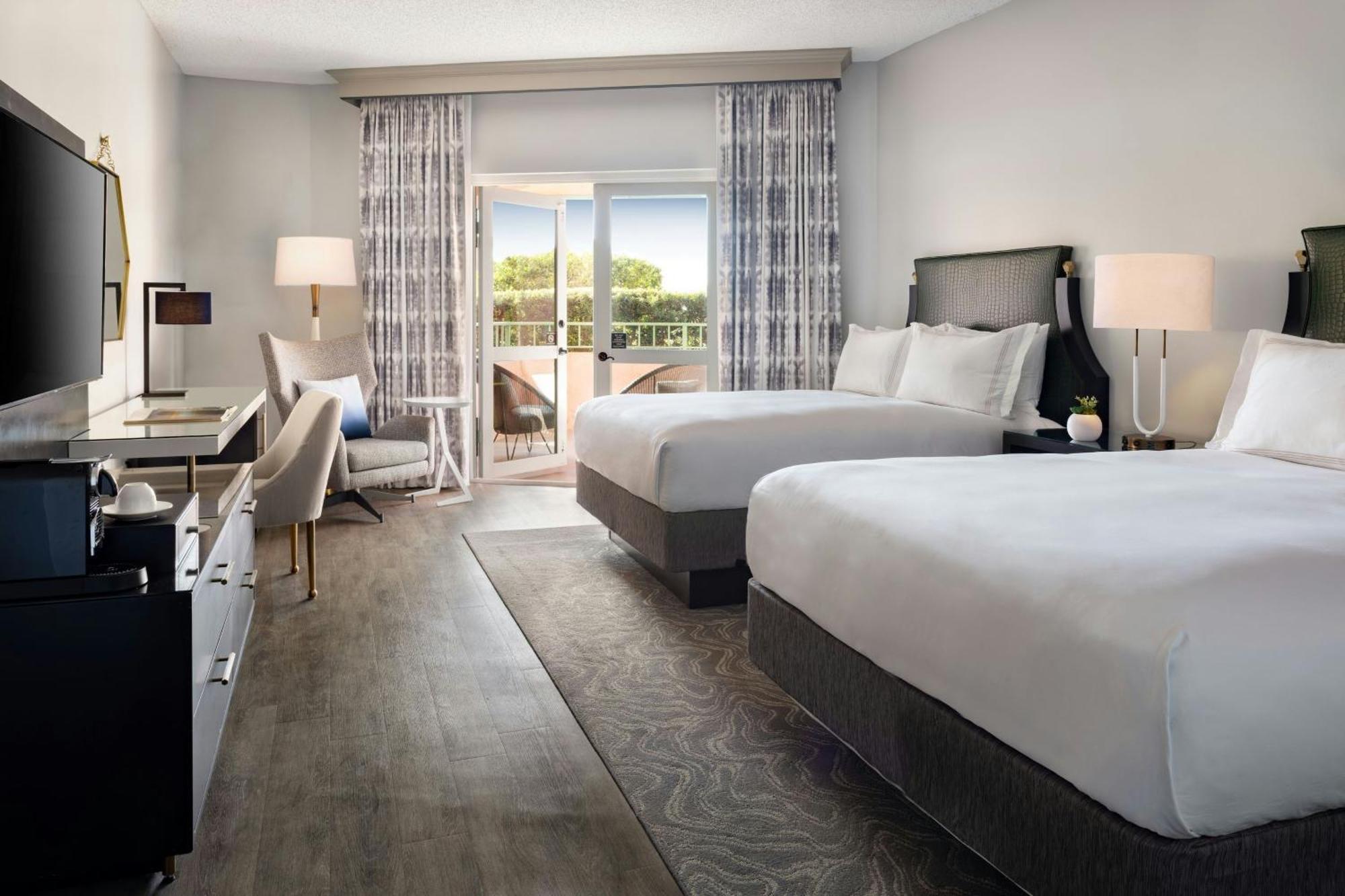 Deluxe Queen Room Two Queen Beds Resort View Balcony Tower