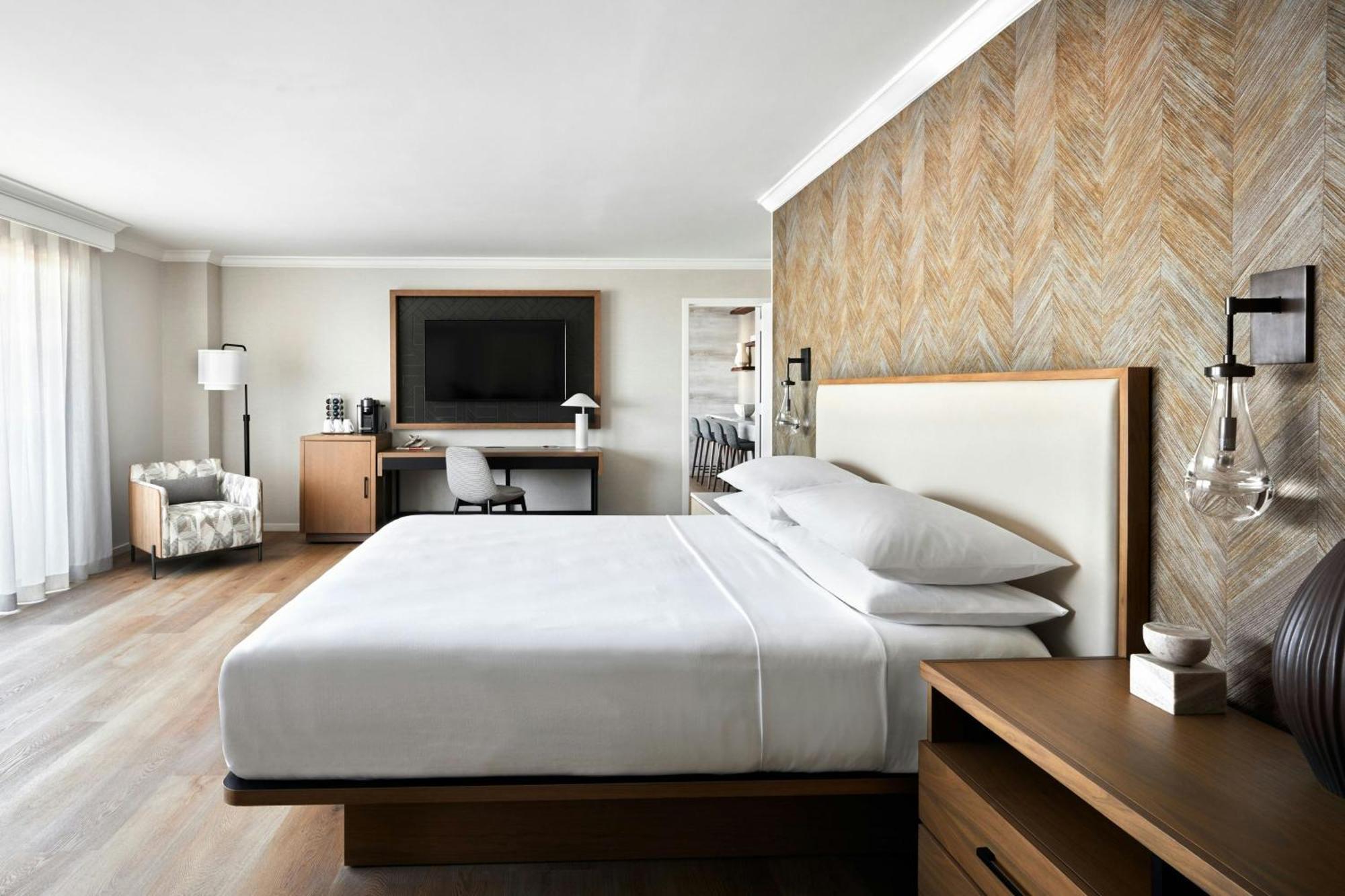 Concierge Level Larger Guest Room Skyline View