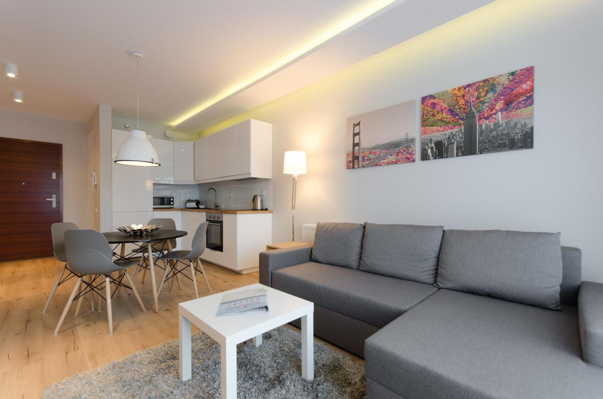 Apartament z 1 sypialnią