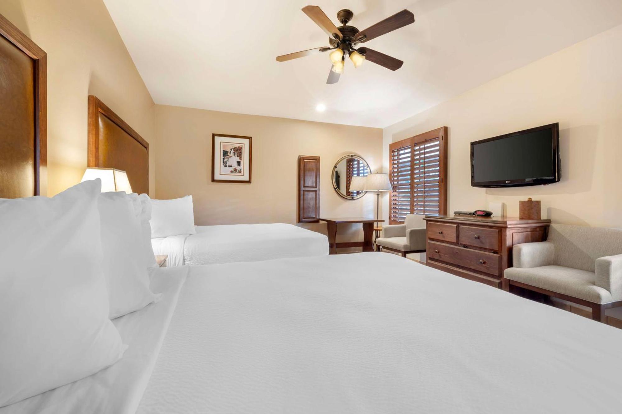 Queen Room Two Queen Beds Roll Shower Disability Access or Non-Smoking