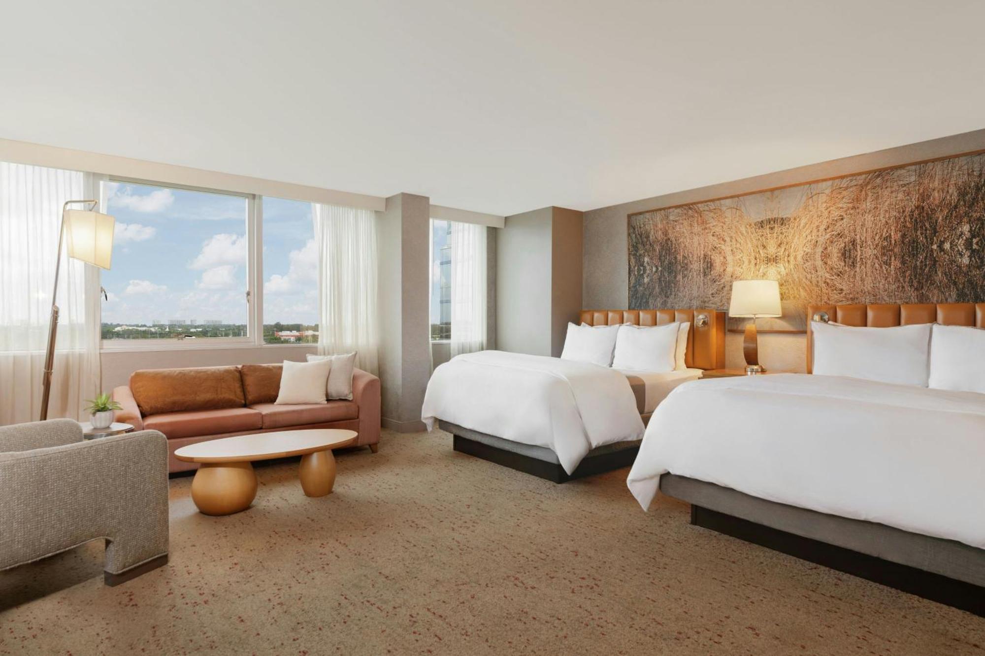 Studio Suite 2 Queen Beds City view