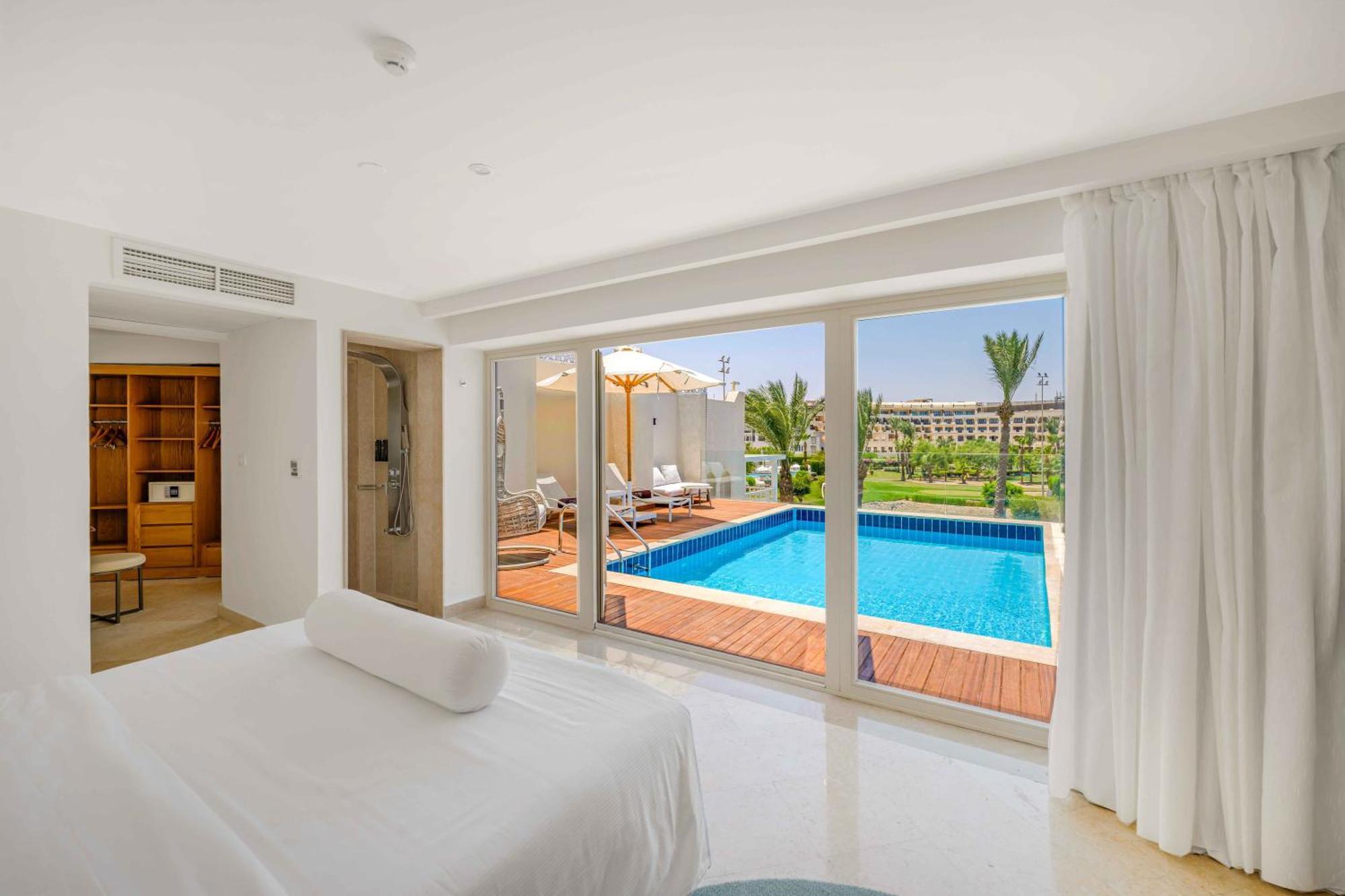 Apartament typu Golf Suite z prywatnym basenem na dachu