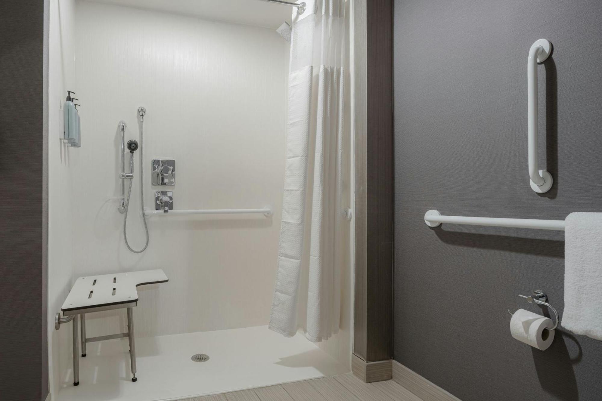King Room Roll Shower Mobility Accessible