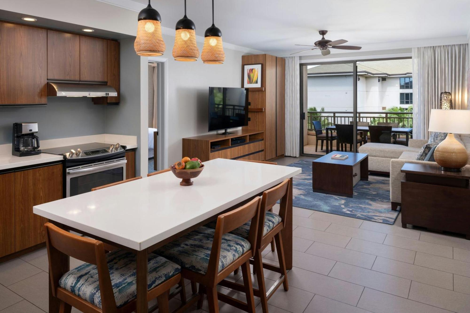 One-Bedroom Villa Balcony Resort View