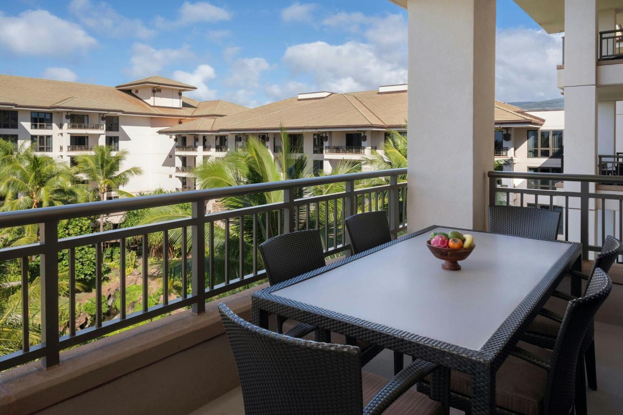 One-Bedroom Villa Balcony Resort View