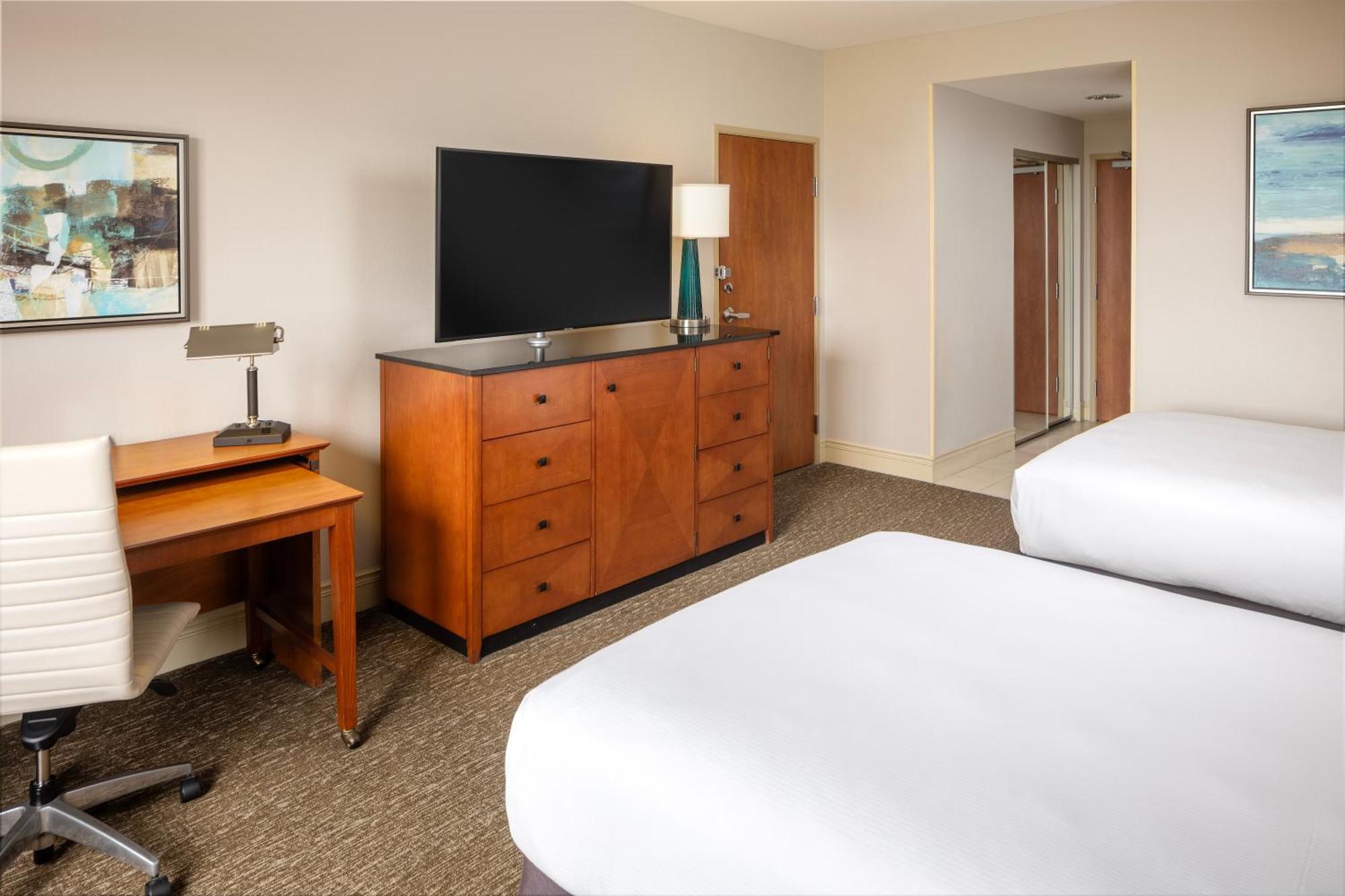 Double Room Two Double Beds Tub Mobility or Hearing Accessible