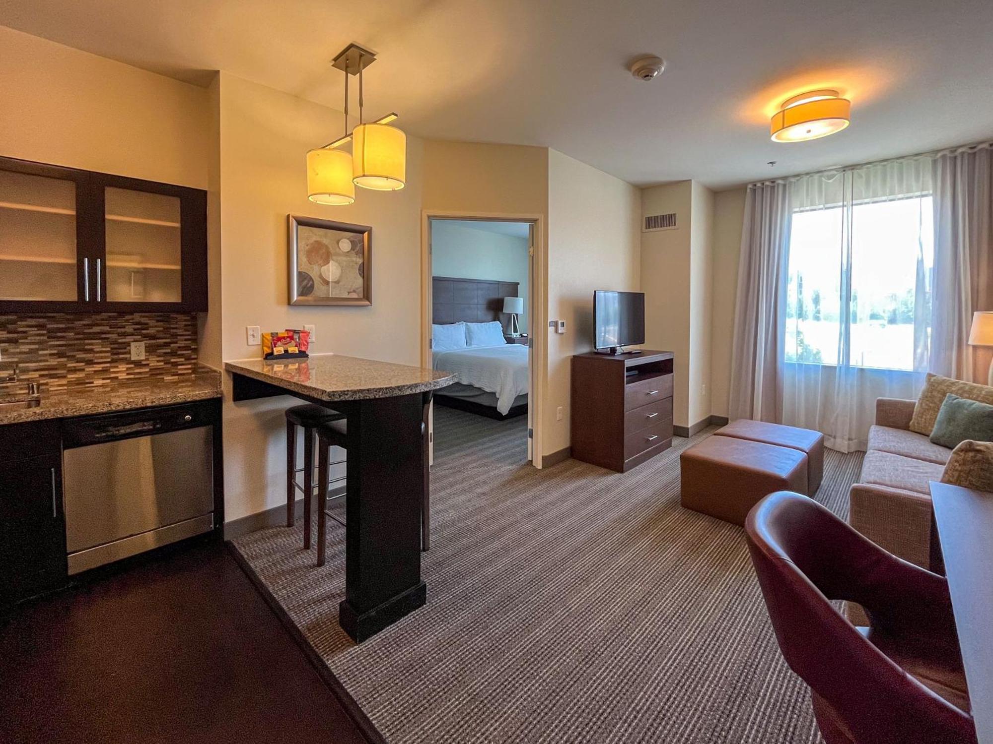 One-Bedroom Suite Roll Shower Mobility Accessible