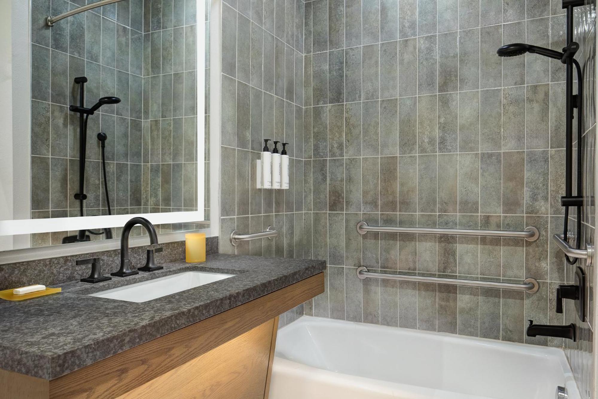 King Room Sofa Bed or River View or Balcony Mobility or Hearing Accessible Transfer Shower